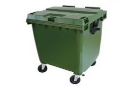 PLJ 1000 – Container Plástico com Rodas 1000L