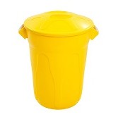 CR40 – CESTO PLÁSTICO 40L COM TAMPA.
