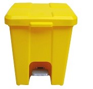 P15 – CESTO PLÁSTICO QUADRADO COM PEDAL 15 L.