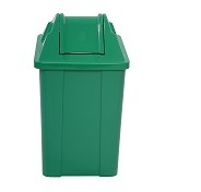 Q60 – CESTO QUADRADO 60 L COM TAMPA VAI-VEM.