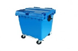 PLJ 1000P – Container Plástico 1000L com Pedal.